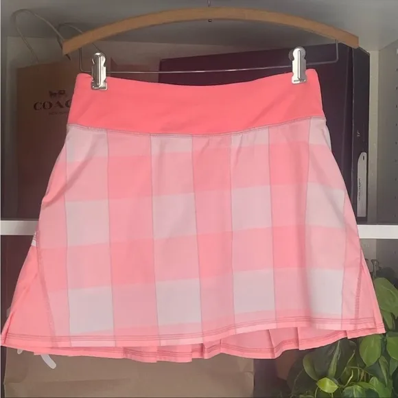 Lululemon Pace Setter Skort,🤩EUC, Bleached Coral, 2