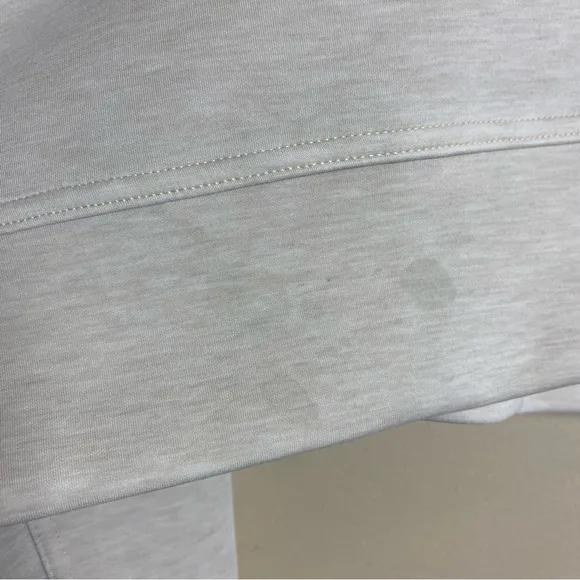 Lululemon Soft Ambitions Crop Crew in Heathered Beech Wood