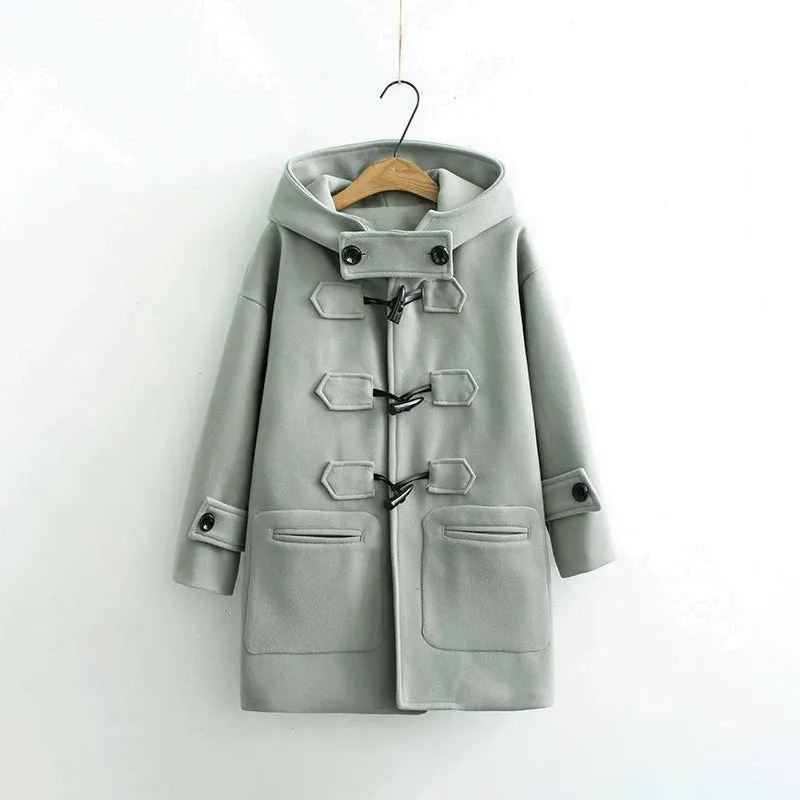 Malin Tassou Hooded Woolen Coat