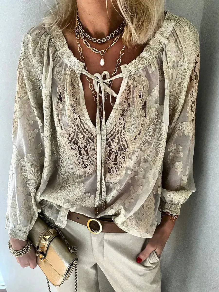 Margit - chic, comfortable ladies blouse