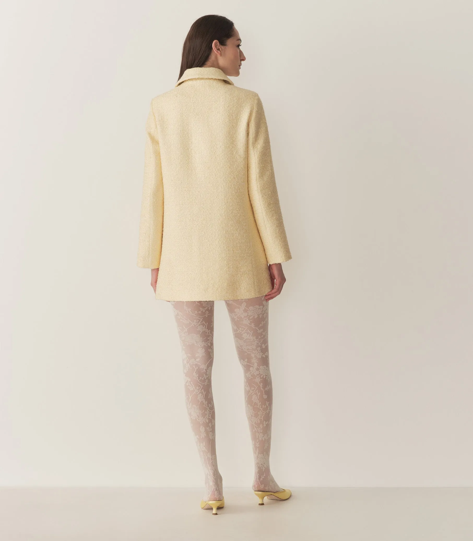 MARIBETH COAT -- WILD HONEYSUCKLE