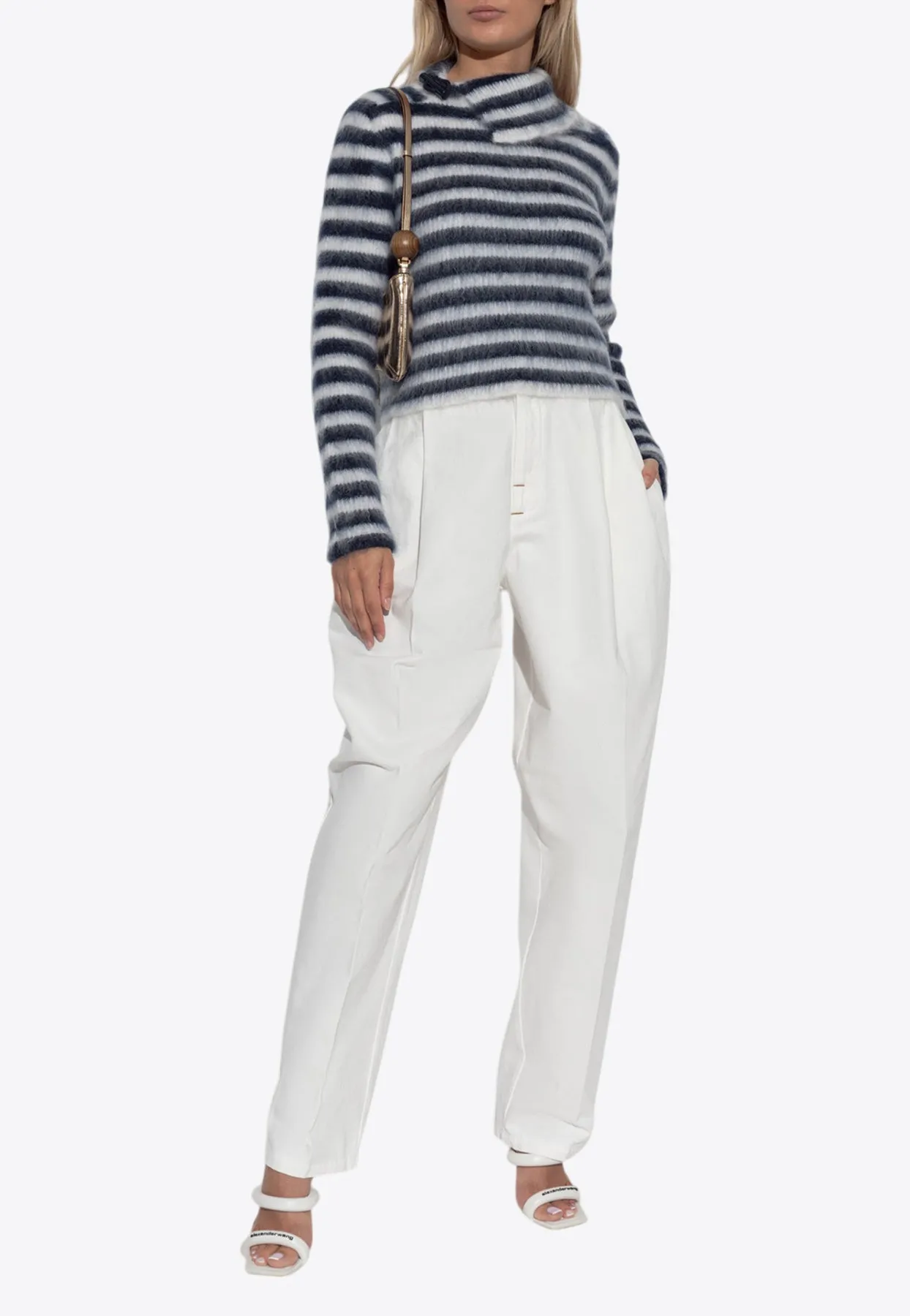 Marina Mohair Cropped Sweater