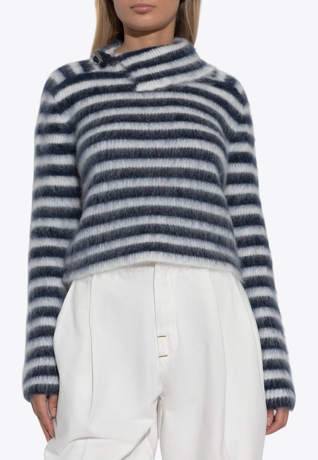 Marina Mohair Cropped Sweater