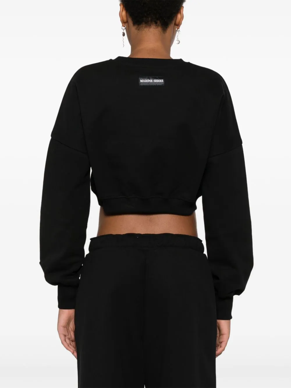 MARINE SERRE Sweaters Black