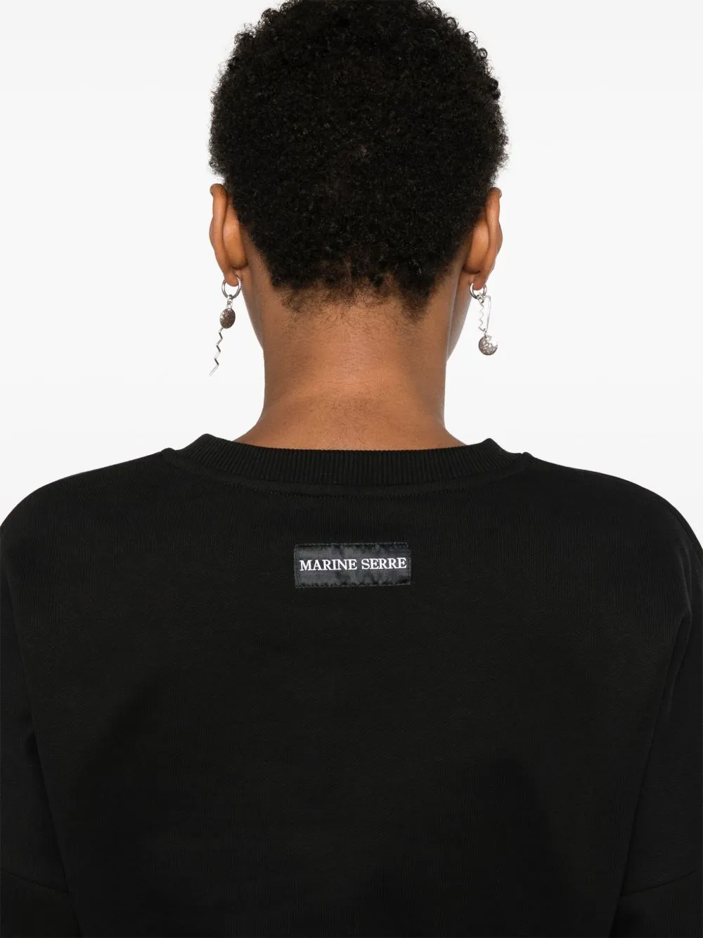 MARINE SERRE Sweaters Black