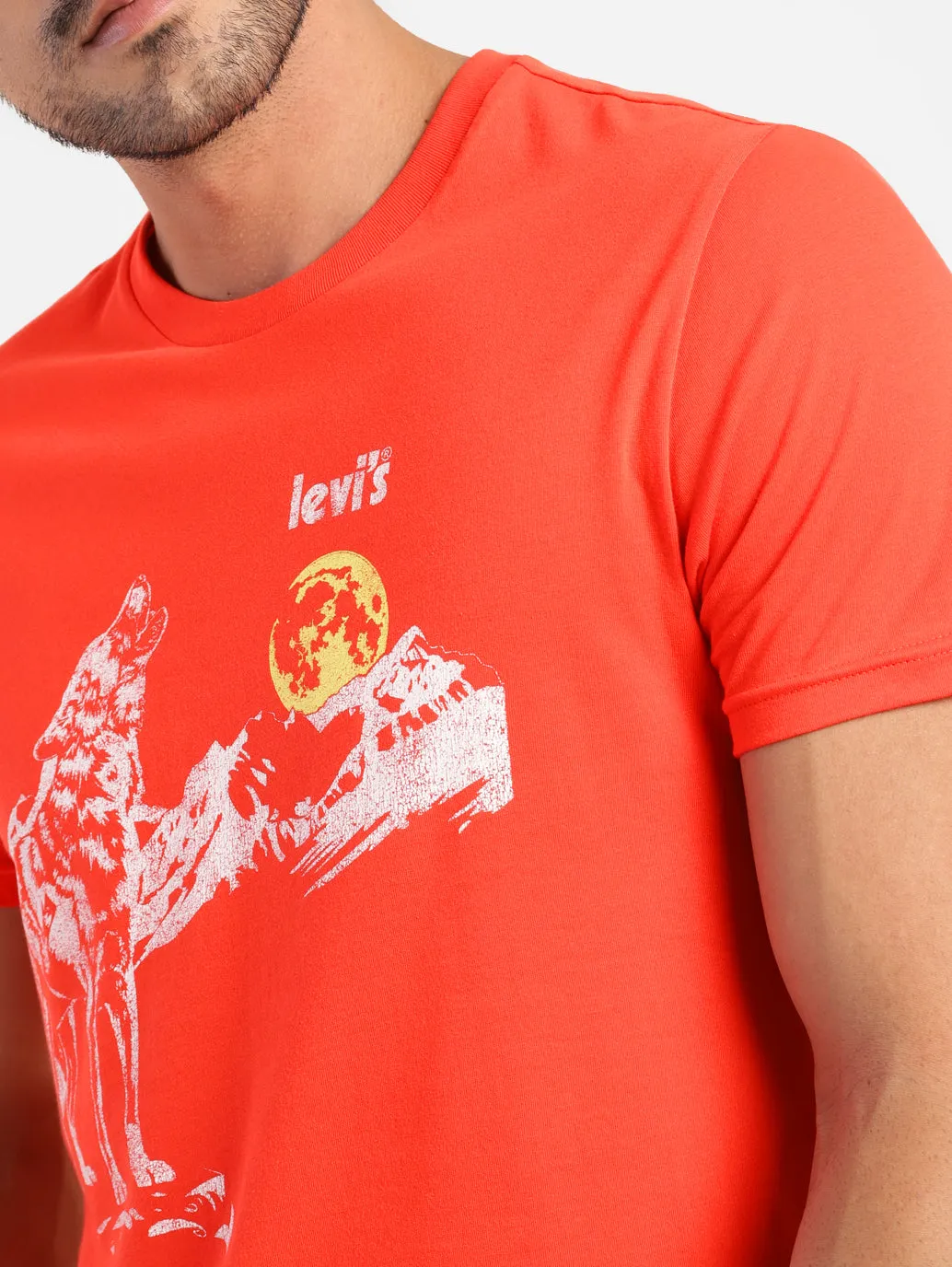 Men's Graphic Print Regular Fit T-shirt