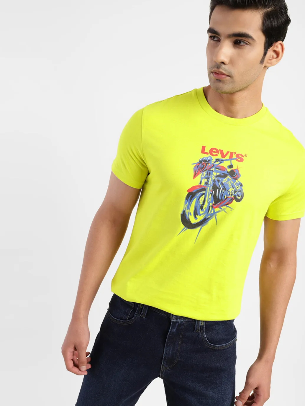 Men's Graphic Print Regular Fit T-shirt