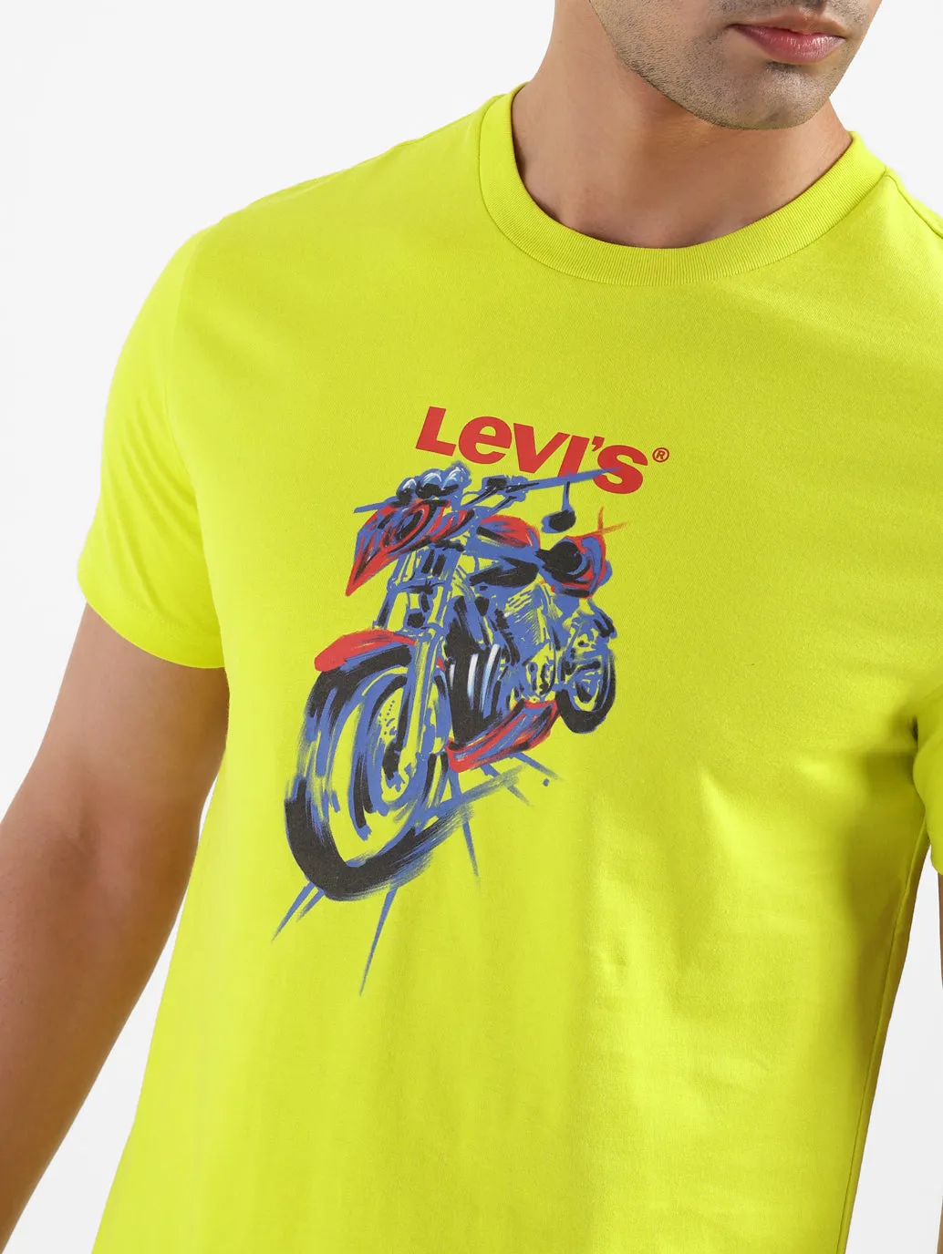 Men's Graphic Print Regular Fit T-shirt