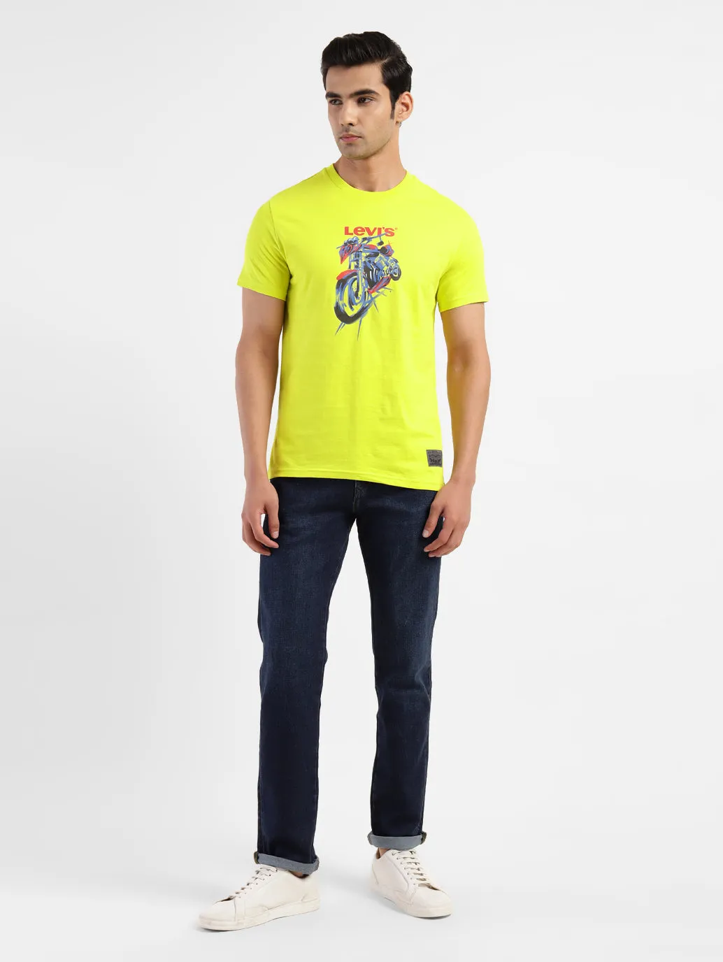 Men's Graphic Print Regular Fit T-shirt