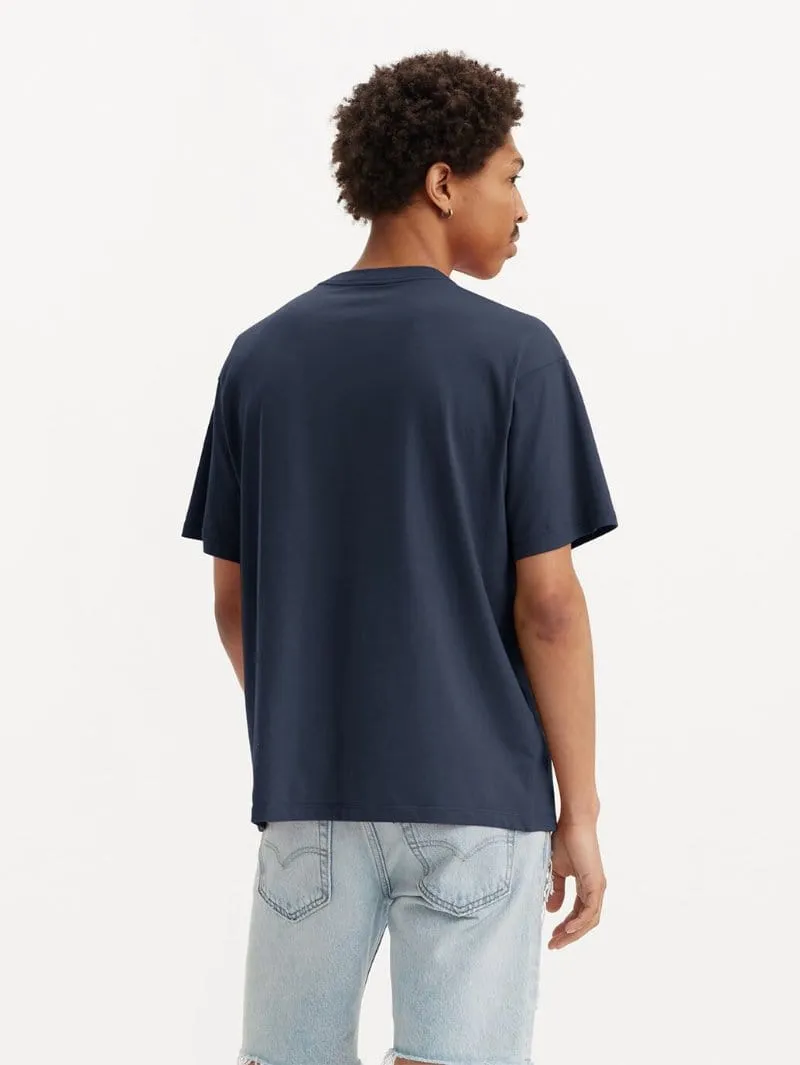 Mens Levi Vintage Graphic Tee Versity Script