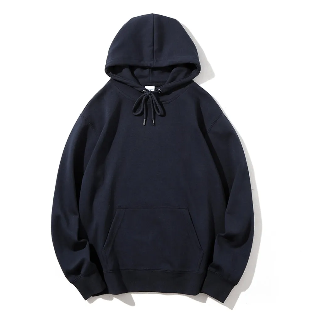Mens MAKE MANEY NO FRIENDS Letter Graphic Pullover Hoodies