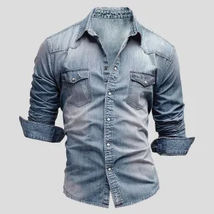Men's Tight Long Sleeve Shirt | Casual