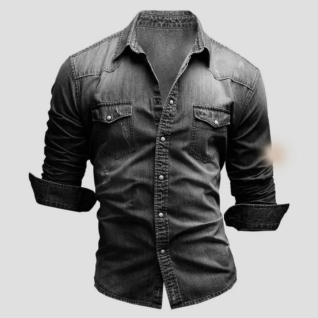 Men's Tight Long Sleeve Shirt | Casual