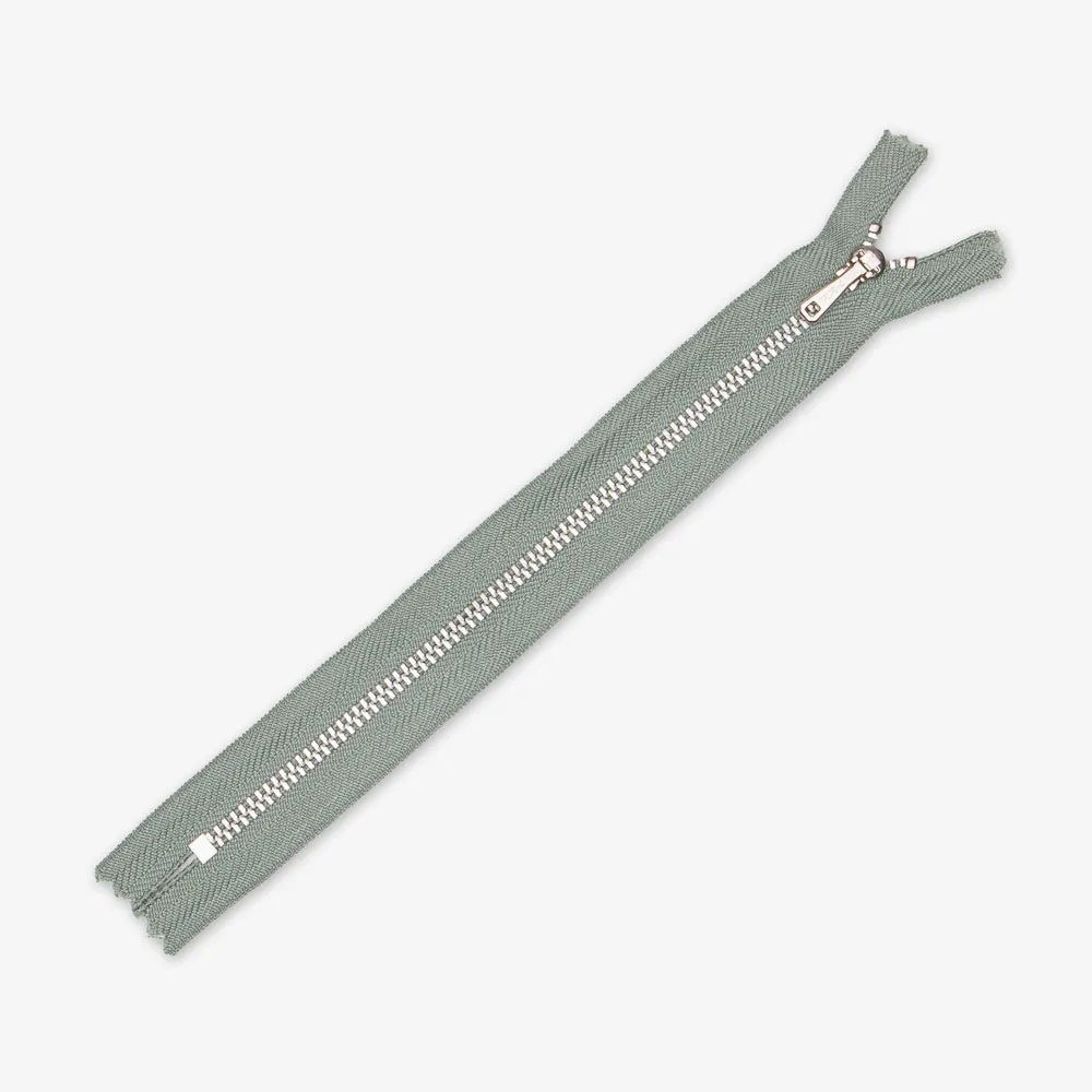 Metal Trouser Zips Artichoke - 20cm