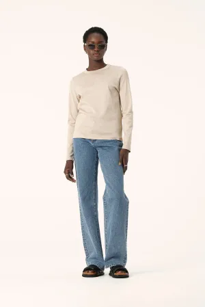Mia Long Sleeve Tee - Oatmarle