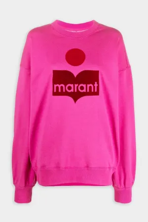 Mindy Sweatshirt in Neon Pink