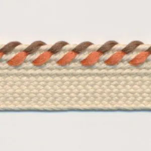 Mix Stitch Piping #21 Sand Beige & Rust & Smoke Brown