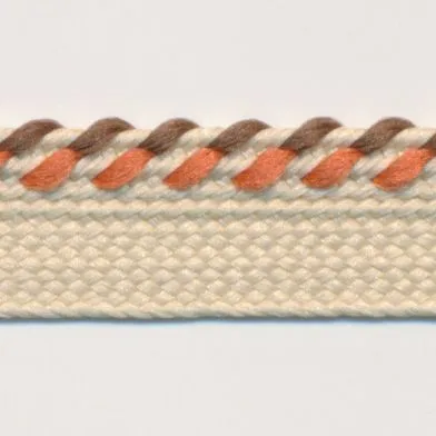 Mix Stitch Piping #21 Sand Beige & Rust & Smoke Brown
