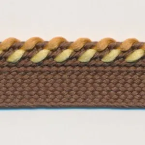 Mix Stitch Piping #23 Smoke Brown & Grapefruit & Brown