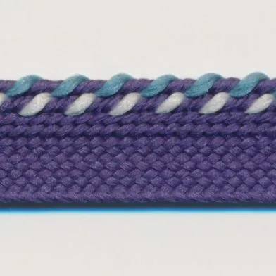 Mix Stitch Piping #27 Pansy Purple & Pale Gray & China Blue