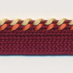 Mix Stitch Piping #31 Wine & Bitter Orange & Gold