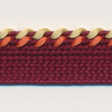 Mix Stitch Piping #31 Wine & Bitter Orange & Gold