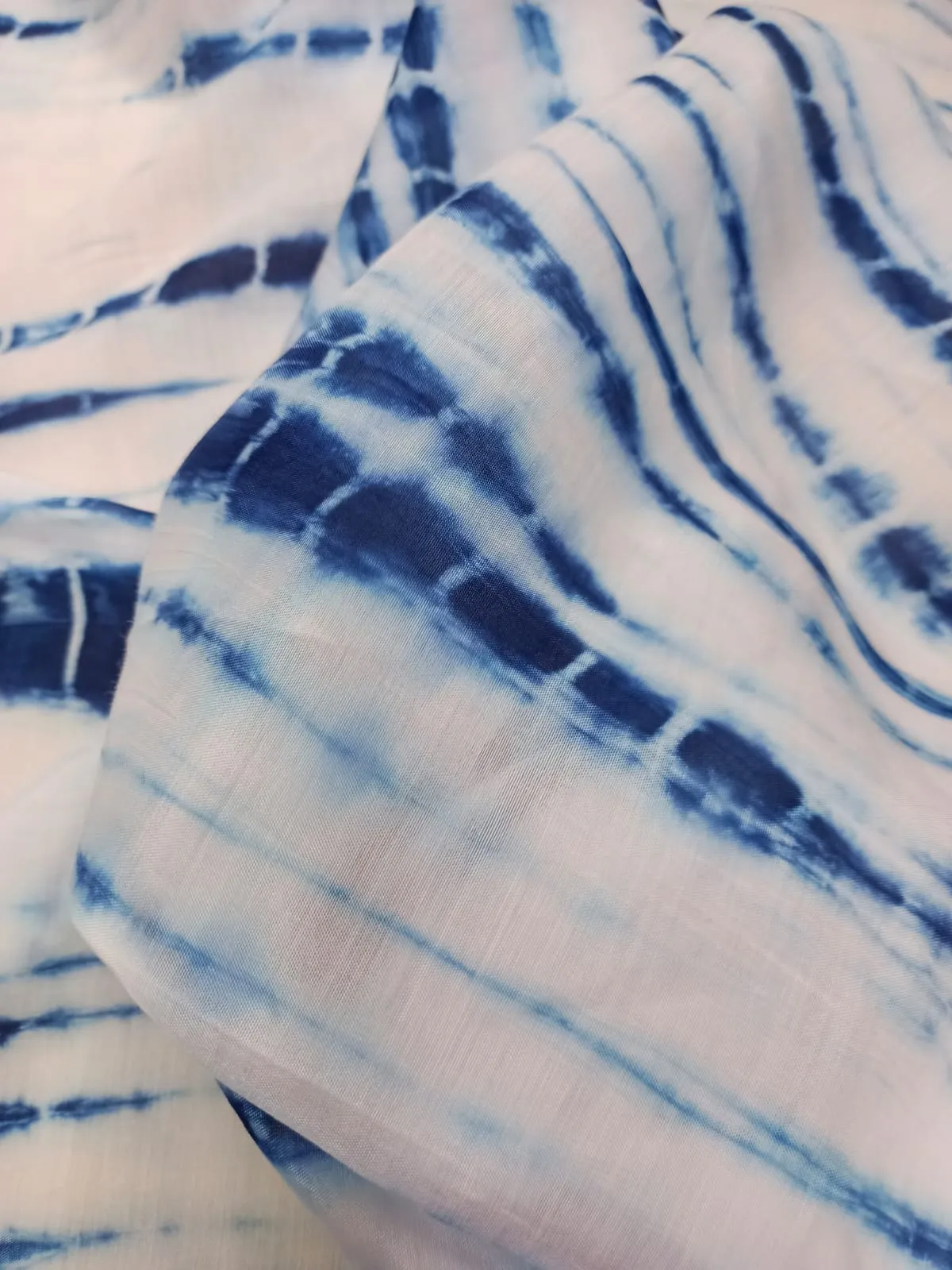 Modal Soft Muslin Tie dye Fabrics