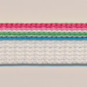 Multi Color Piping #05 Pink Mix & White