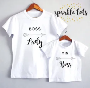 Mum and Daughter Matching Tops (Mini Boss)