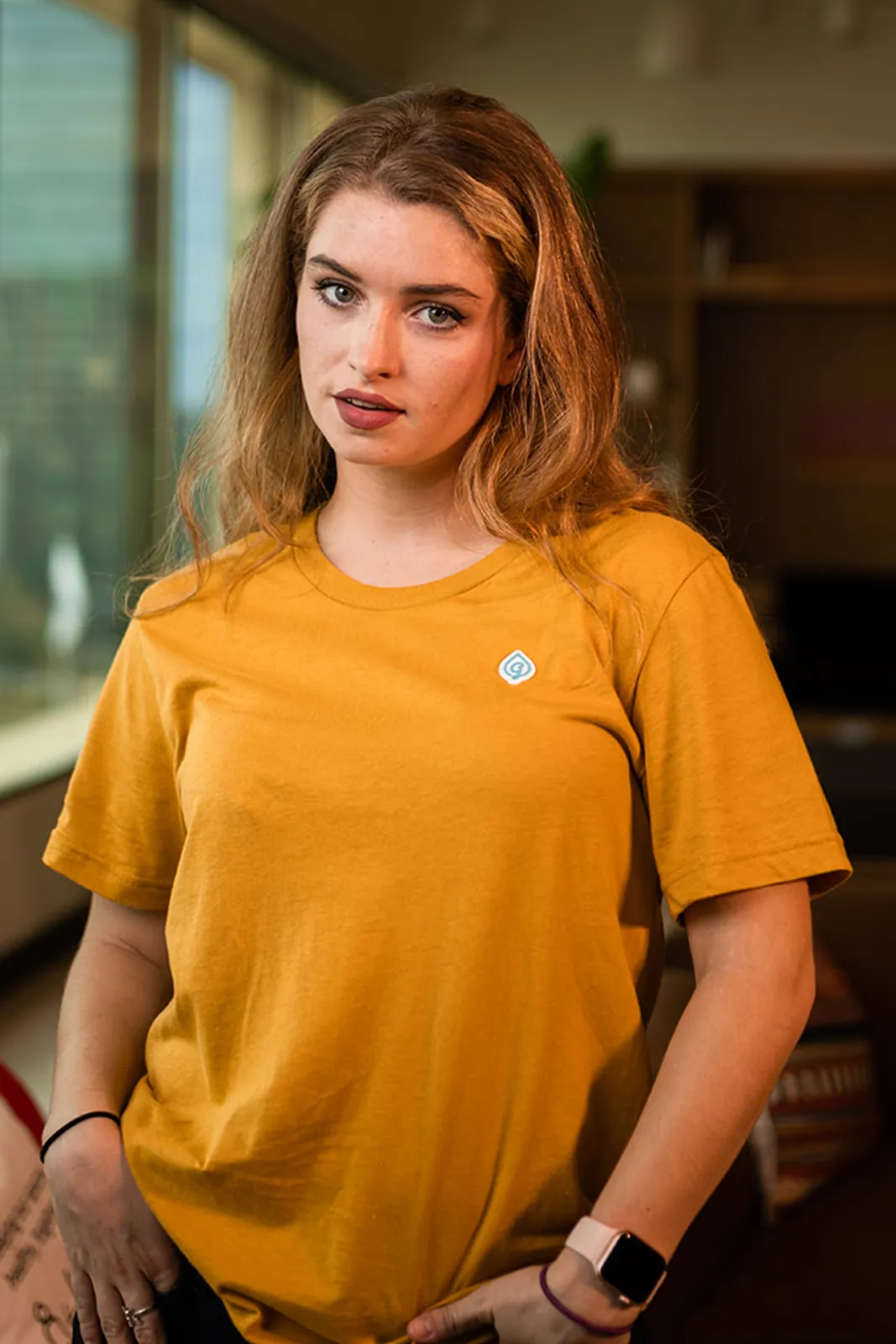 Mustard G-Drop Tee