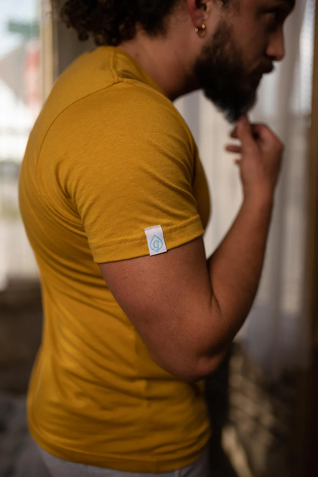 Mustard G-Drop Tee