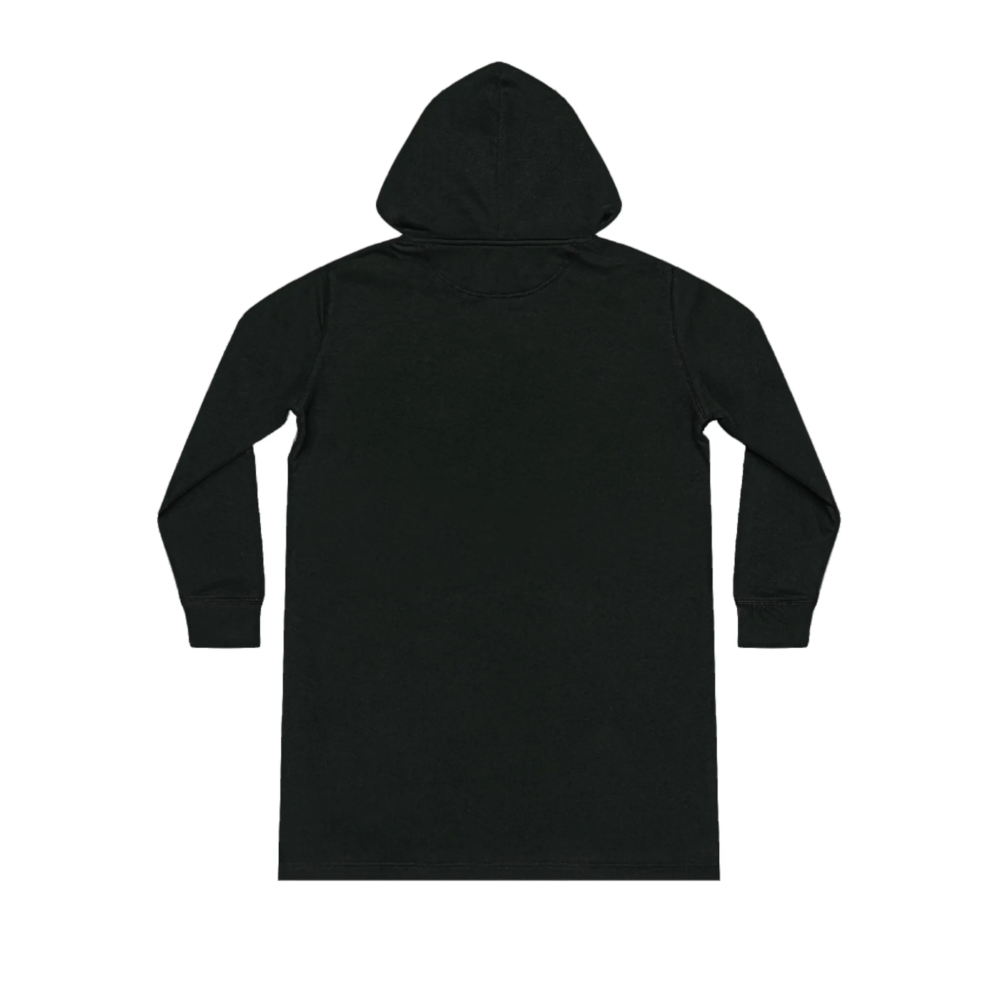 My Body's A Temple..., Women's Streeter Organic Hoodie Dress (Dark), Printed