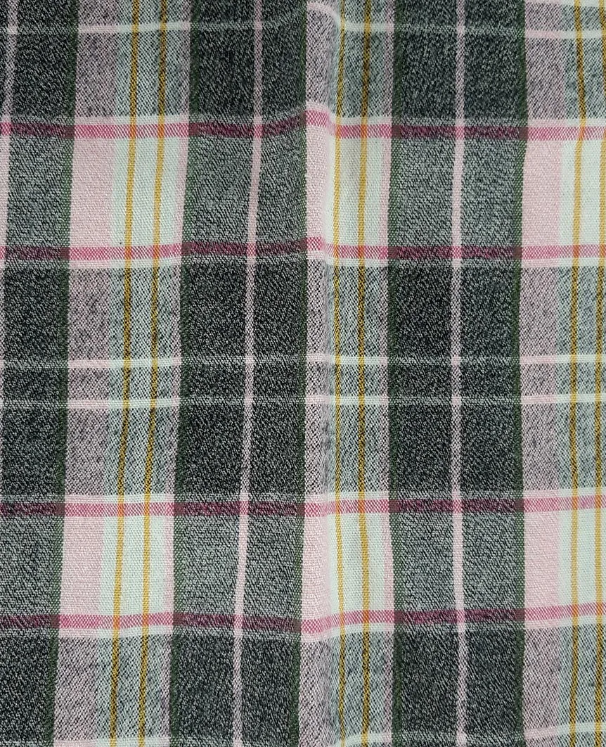 N°5 Classic Buttondown Collar LS Pink Black