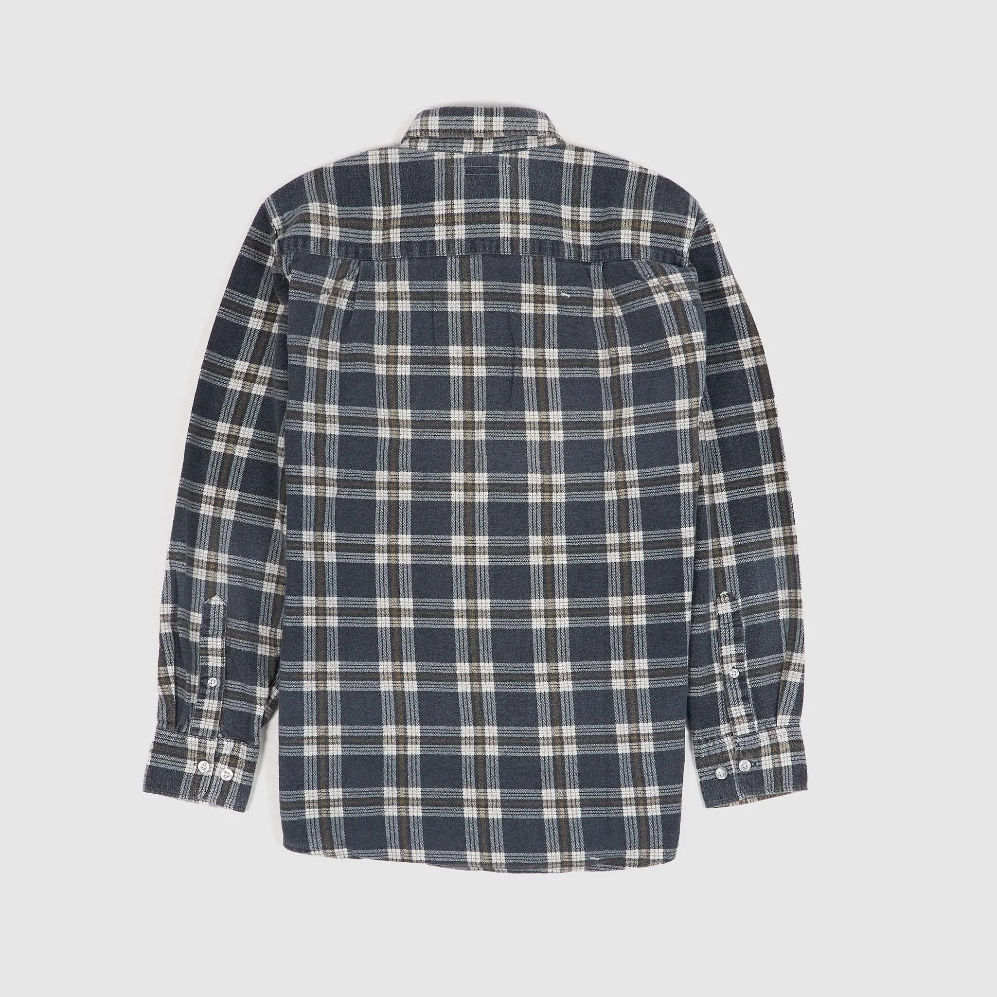 Needles Japan Rebuild Over Dye Genderless Flannel Shirt Unisex
