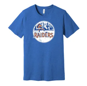 New York Raiders Distressed Logo - Defunct NYC Sports Team Shirt - Celebrate Hockey Heritage and History - Hyper Than Hype Shirts