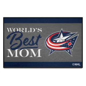 NHL - Columbus Blue Jackets Starter Mat - World's Best Mom