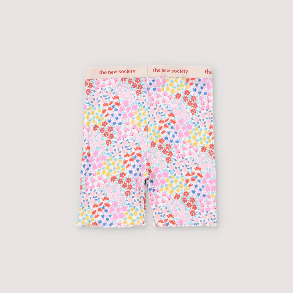 Nicolette Tee & Biker Shorts Set | Anemone Print