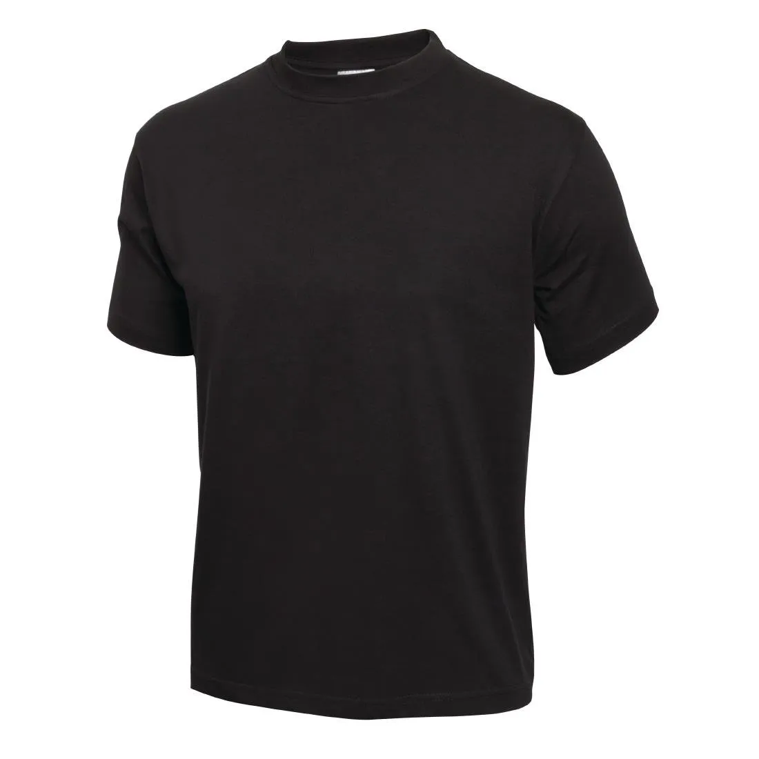 Nisbets Essentials T-Shirts Black L (2 Pack)