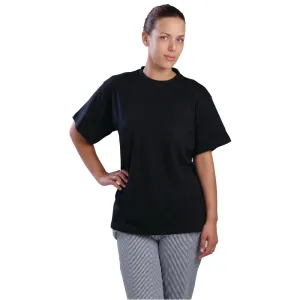 Nisbets Essentials T-Shirts Black L (2 Pack)