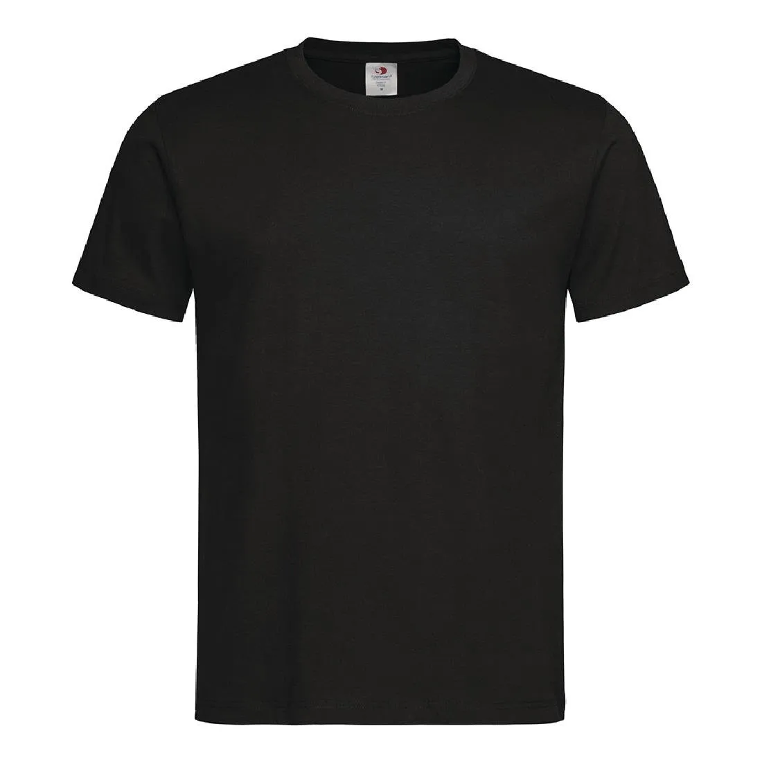 Nisbets Essentials T-Shirts Black L (2 Pack)