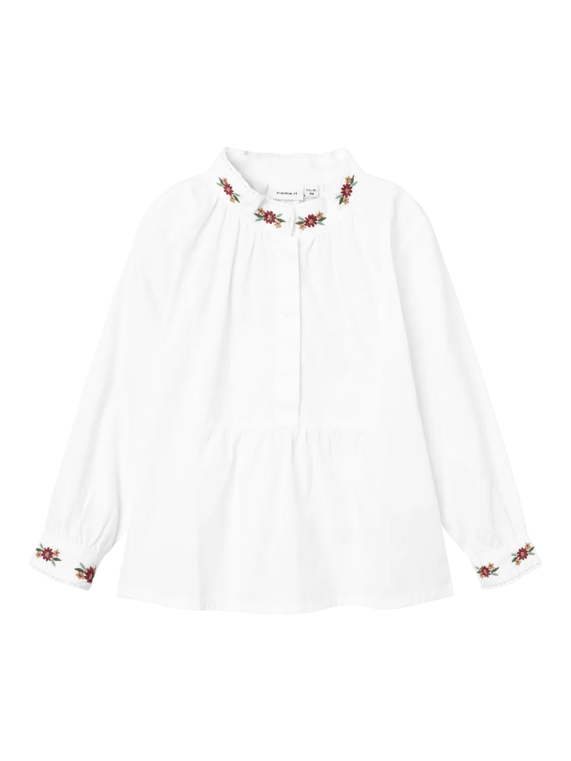 NMFTERINA Shirts - Bright White
