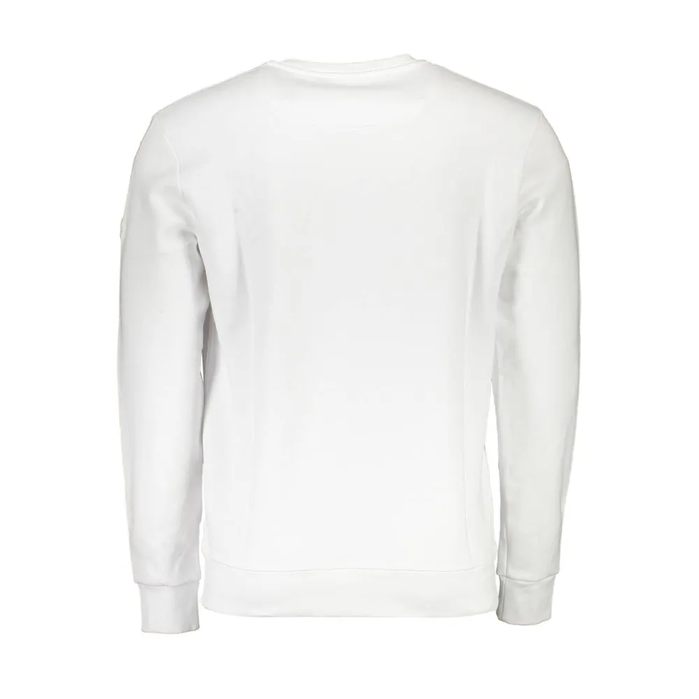 North Sails White Cotton Men Sweater