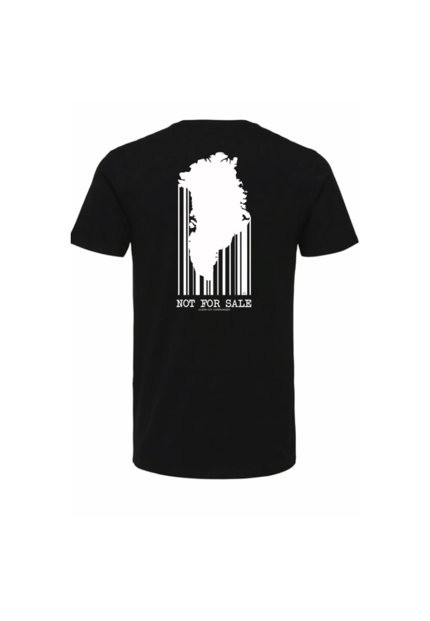 Not for sale Greenland t-shirt - Sort