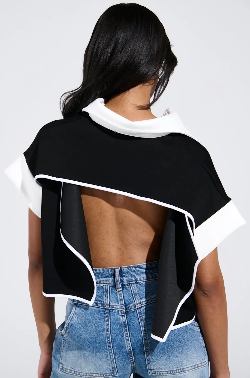 NOTHING TO SEE BLOUSE