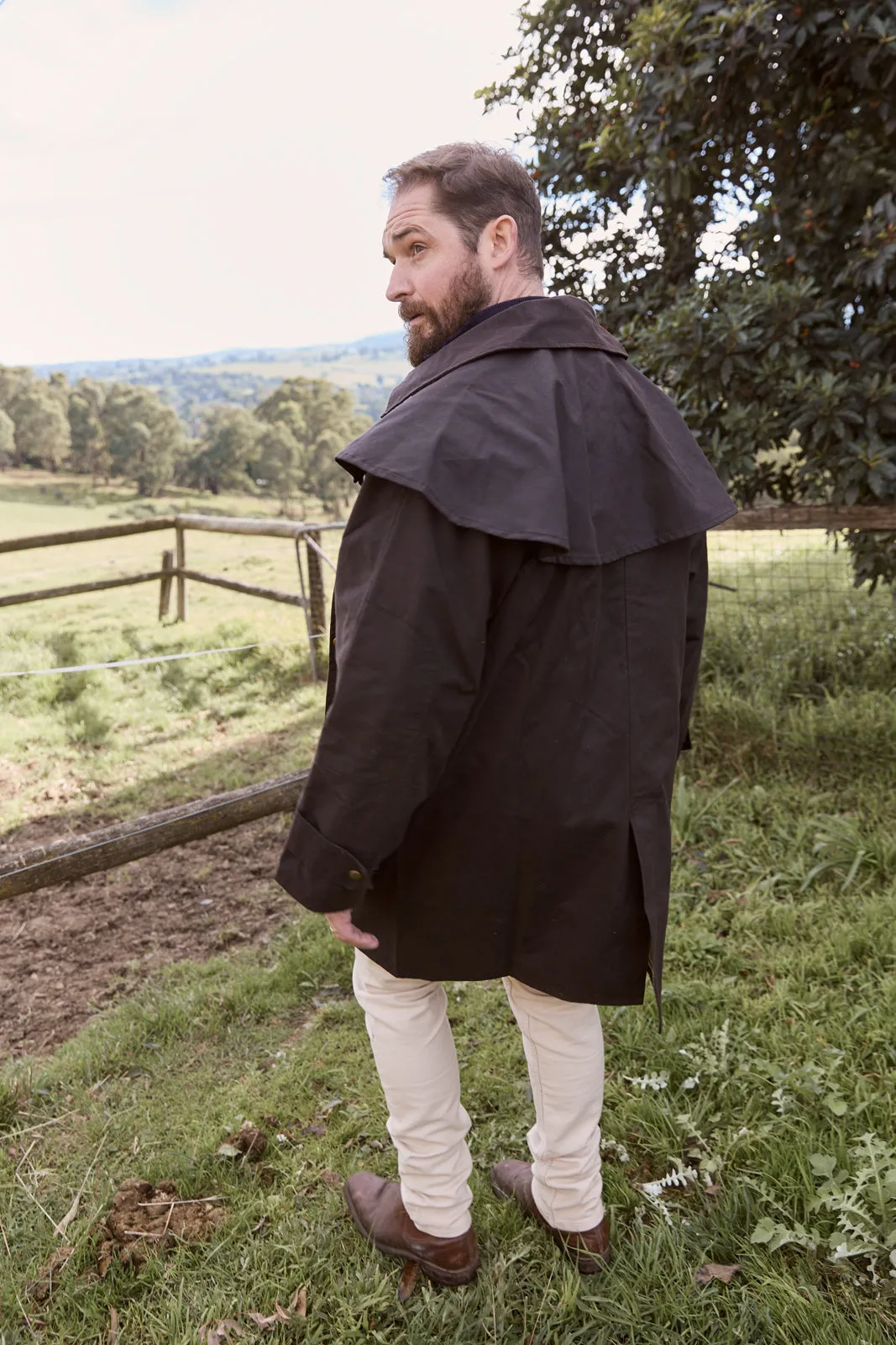 Nullarbor 3/4 Lenth Coat Brown