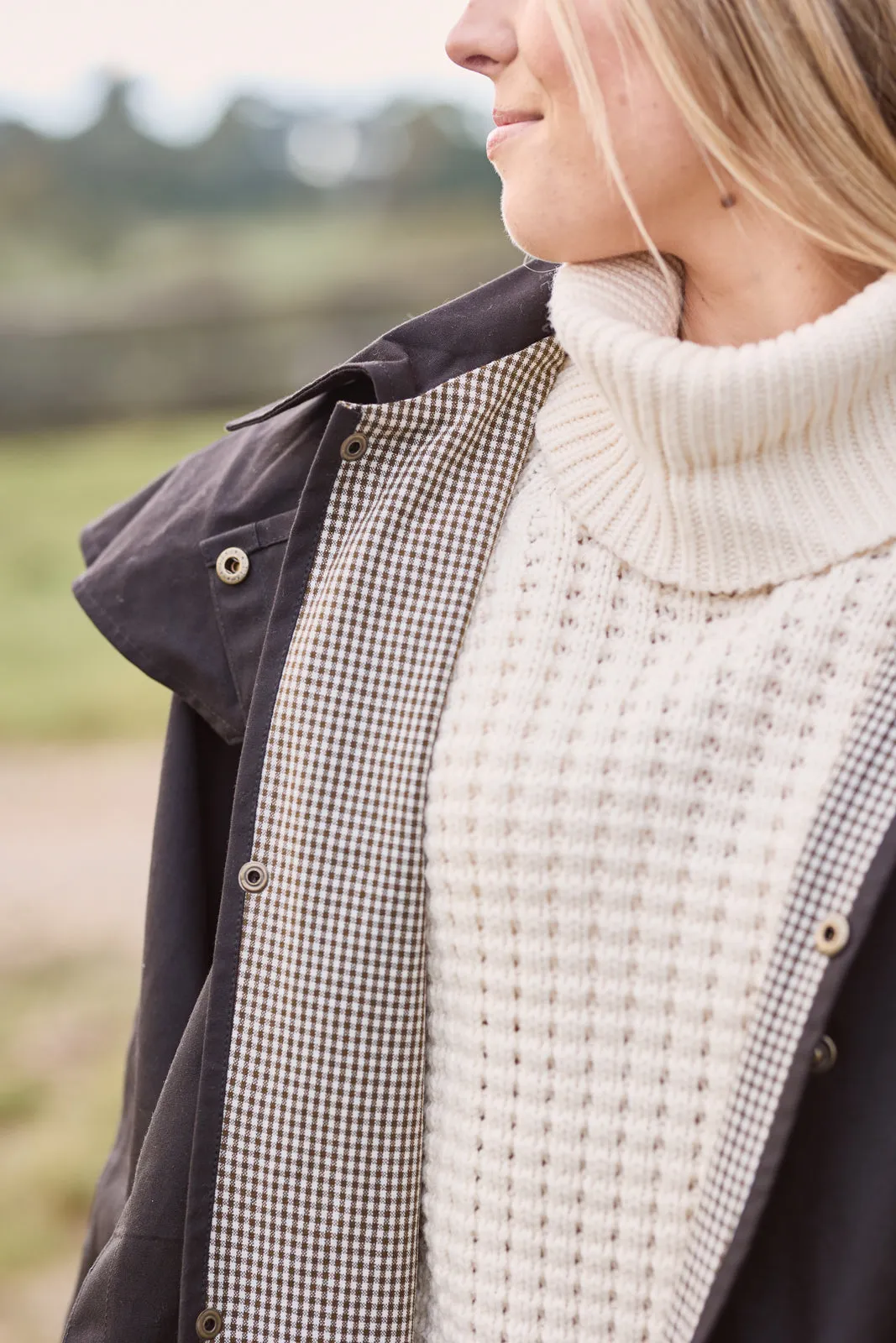 Nullarbor 3/4 Lenth Coat Brown
