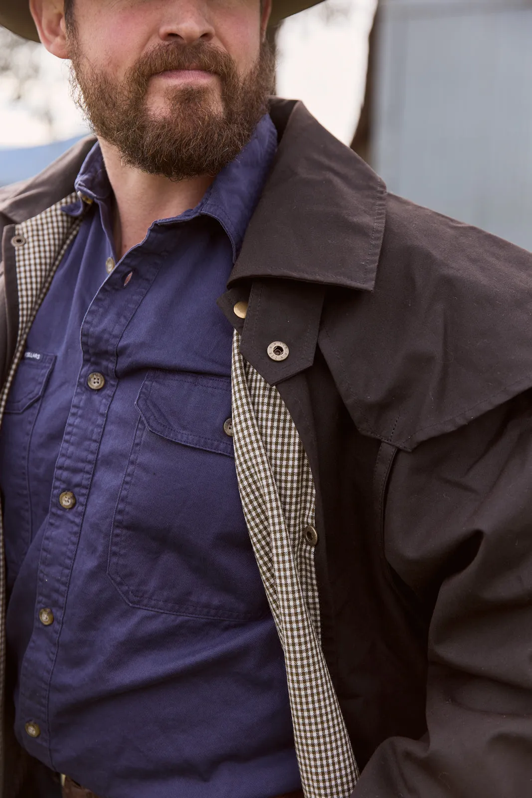 Nullarbor 3/4 Lenth Coat Brown