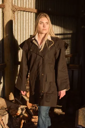 Nullarbor 3/4 Lenth Coat Brown