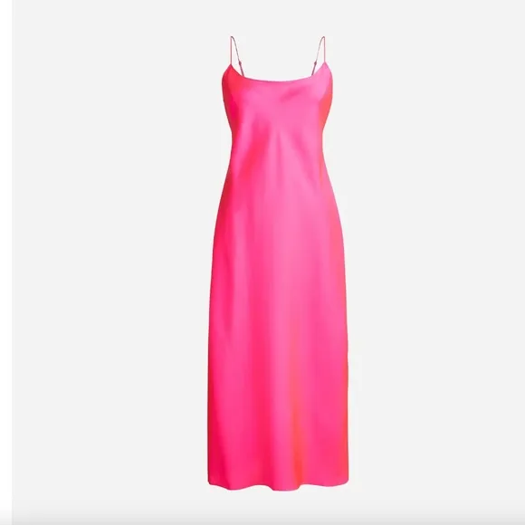 NWT J. Crew Gwyneth slip dress in luster charmeuse
