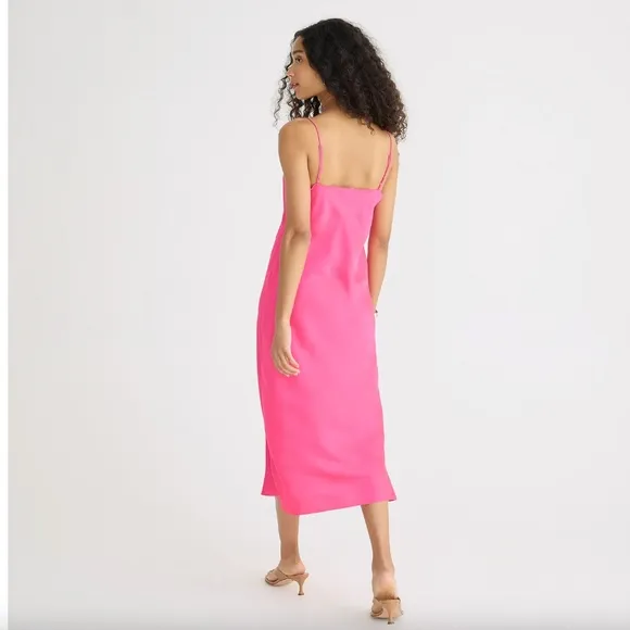 NWT J. Crew Gwyneth slip dress in luster charmeuse